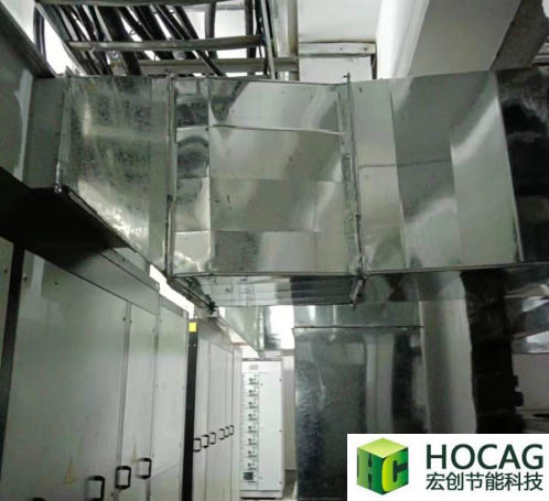 2022捷能热力高压变频器室空水冷却系统改造
